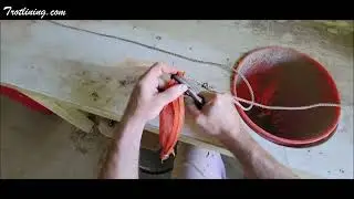 How to Attach Zipper Bait Bags to a Trotline for Crabbing