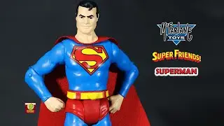 Superman DC Retro Super Friends McFarlane Toys Action Figure Review