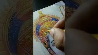 Lordshreeram Crown👑 drawing #shorts #ram #lord #shreeram #crown #drawing