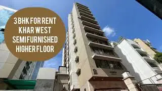 🔥VALUE DEAL - 3 BHK for Rent at Khar West (For Expats Only)