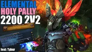 ⚡2200 ACHIEVED 2v2 Arena - ELEMENTAL SHAMAN PVP (WoW Legion 7.3.5)