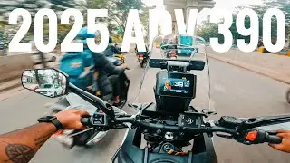 The New ADV 390 2025 Ride POV | 3 Minutes of Pure ADRENALINE RUSH | Bangalore Ride 