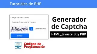 Crea tu propio Captcha en PHP ¡Fácil y rápido!