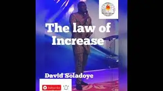 The law of increase. David Soladoye