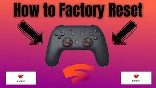 How Factory reset your Stadia Controller