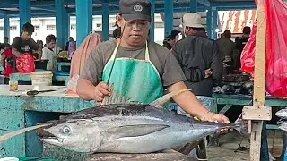 Master cutting skills || cut 12kg baby yellowfin tuna