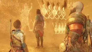 God of War Ragnarok - Groa's Prophecy of Ragnarok scene