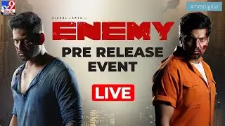 ENEMY Pre Release Event LIVE | Vishal | Arya - TV9 Digital