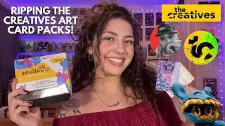 Ripping &ldquo;The Creatives&rdquo; Art Card Packs | Finding a Rare Card! 