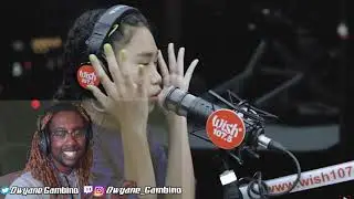 Dwyane Gambino REACTION Alex Bruce performs Go Crazy LIVE on (Wish 107.5 Bus)