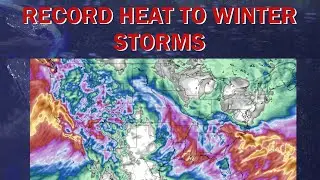 Major sinter storm could slam areas with 1 foot snow as record heat to impact the nation's weather