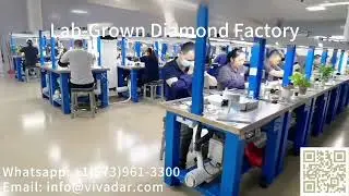 Inside Our Lab-Grown Diamond Factory | Wholesale & Direct Source for Jewelers | VIVADAR