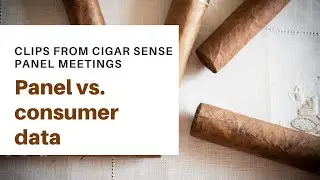 What's the difference between the sensory panel and consumer data?