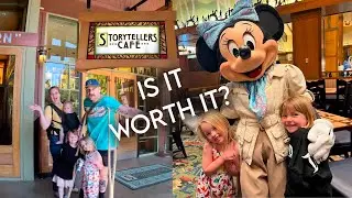 Is Storyteller's Cafe the character dining at the Grand Californian worth the money? Our experience