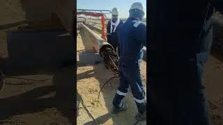 Hydraulic Internal Clamp by Air pressure in Pipeline  Project