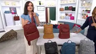 American Leather Co. Sutton Backpack on QVC