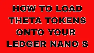 How to store THETA on Ledger Nano S