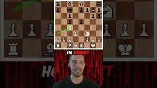 White's E5 Pawn Sacrifice In The Sicilian! #shorts