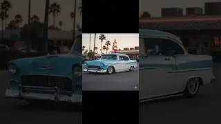 Belair Staying Alive in '55!! #belair #bluewhite #generalmotors