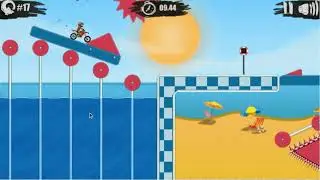 Moto X3M Pool Party Level 17