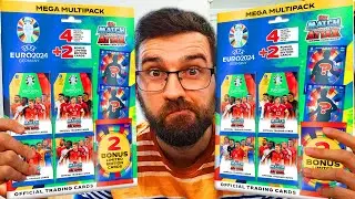 NAJBOLJE EURO 2024 Kartice IZLAZE IZ OVOG PAKOVANJA🔥  MEGA Multipack OTVARANJE - Match Attax EURO