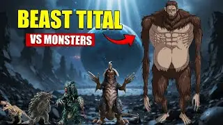 Beast Titan vs Every Giant Monster | Monsters Size Comparison 2025