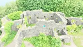 Rivington pike to Liverpool Mock castle.