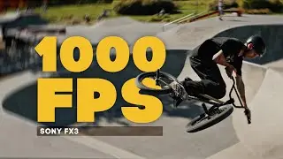 1000 FPS avec Sony FX3/ A7SIII ? Oui c'est possible !