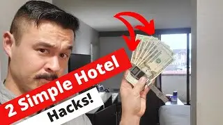 2 Simple Hotel Room Hacks! | Save Effort and money. Calculations in Description