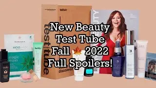New Beauty Test Tube Fall 🍁  2022 Full Spoilers! | BeautyAmaB