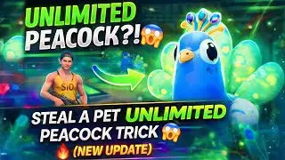 Free Fire Steal A Pet 🤯 Unlimited Peacock Pet Hack 💯 | Steal A Pet Hack update #freefire #roblox 
