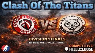 Hell Let Loose Division 1 Championship - ESPT vs WTH - Carentan Train Station - 49v49 - HCA