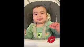Cutest baby saying Dada