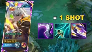 YIN REVEALED 1 HIT BUILD (must try) - MLBB
