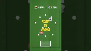 🇮🇹 Serie A Showdown! Roma vs Parma #asroma #parma #seriea #soccer #football #goalpoptv