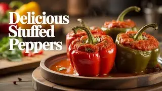 How to Make Perfect Stuffed Bell Peppers| Flavorful & Hearty Recipe