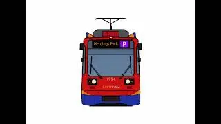 Stagecoach Supertram (Animated): Purple Route: Herdings Park