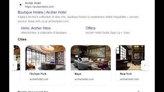 Built for AI Search | Archer Hotels and Agentic Hotel Distribution