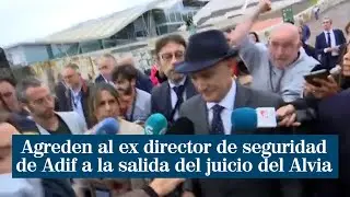 Agreden al ex director de seguridad de Adif a la salida del juicio del Alvia