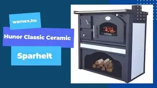 Hunor Classic Ceramic Sparhelt csempe bor&iacute;t&aacute;ssal