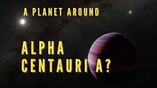 Evidence for a gas giant around Alpha Centauri A