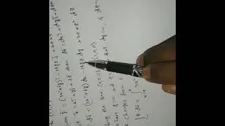 Vector Integration (work done by force) problem part 2