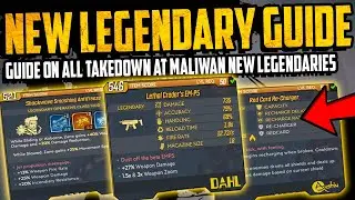Borderlands 3: All 20 NEW LEGENDARIES & LOCATIONS - Takedown At Maliwan Blacksite Legendary Guide