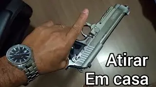 Pode atirar dentro de casa ? é crime atirar em casa ?