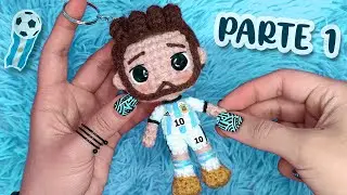 Mini Amigurumi de Messi / Parte 1💜✨