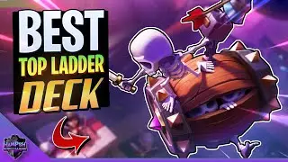 💀 BEST TOP LADDER DECK in Clash Royale! 🏆 Evolution Mortar + Skeleton Barrel DOMINATE! 🔥