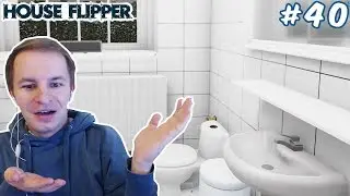 БЕЛОСНЕЖНЫЙ ТУАЛЕТ ПОСЛЕ ПОТОПА | House Flipper #40