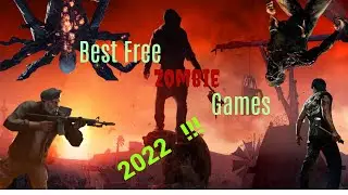 Best free Zombie games in 2022 for pc || Top free horror games in 2022 for pc