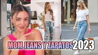 AS&Iacute; SE LLEVAR&Aacute;N LOS MOM JEANS CON ZAPATOS EL 2023 ✅ Dani Mateluna Asesora de Imagen.