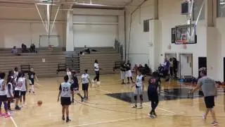 Siarah 3on3 at SheHoops MS Combine